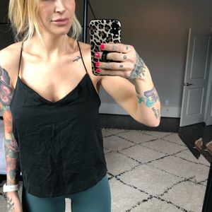 Lululemon Black Racerback Tank